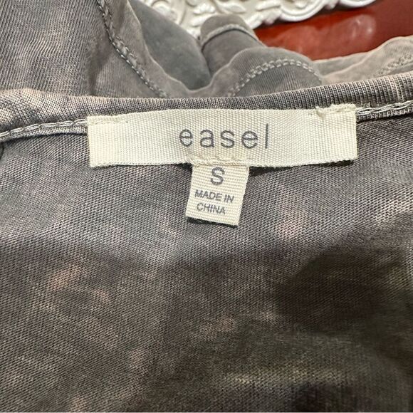 Easel Rose Embroidered Lace Tank Tunic Top Size Small - Picture 9 of 9